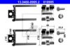 VAG 321698445 Accessory Kit, disc brake pads